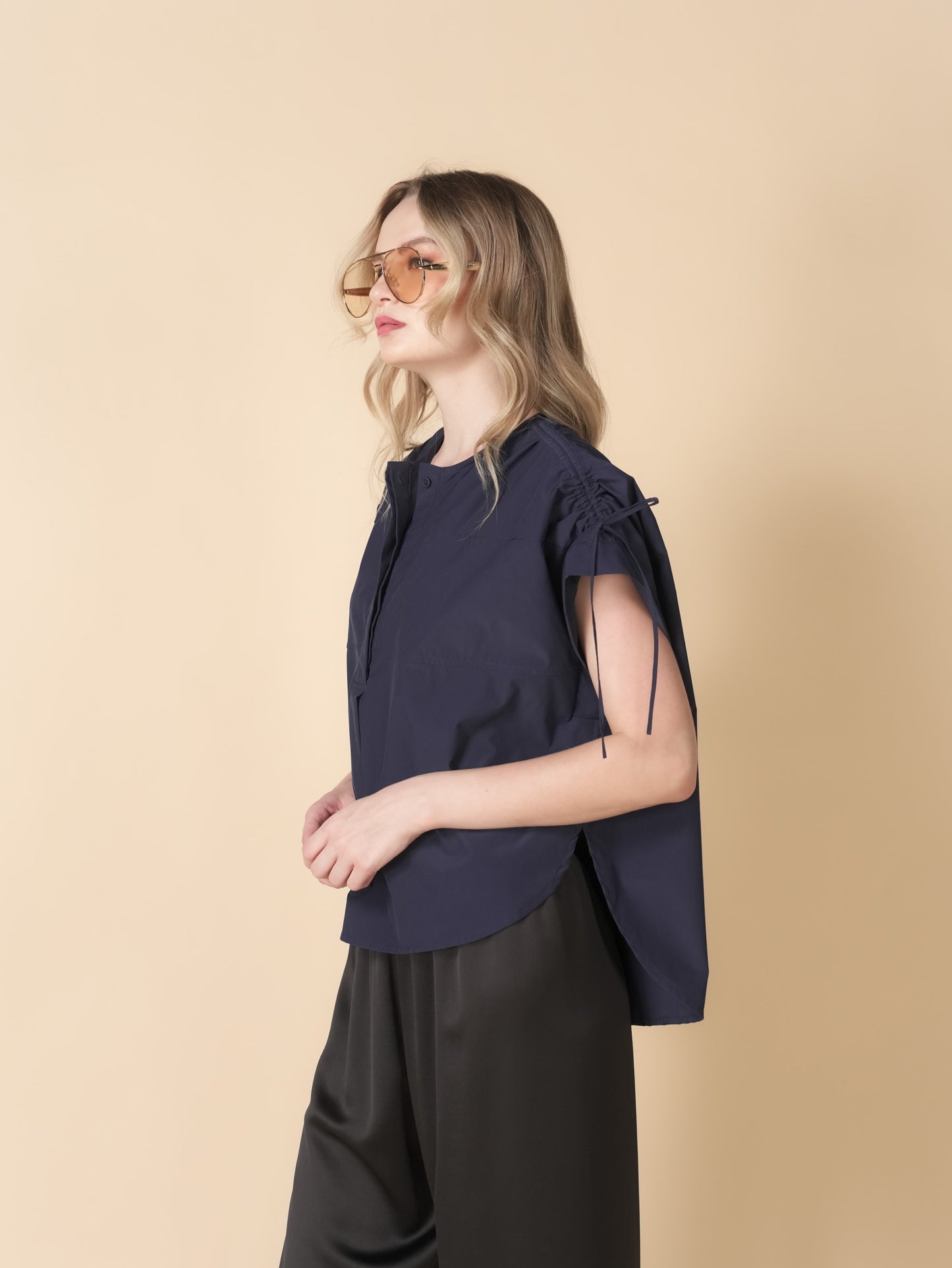 Krishna Pulling Shoulder Top