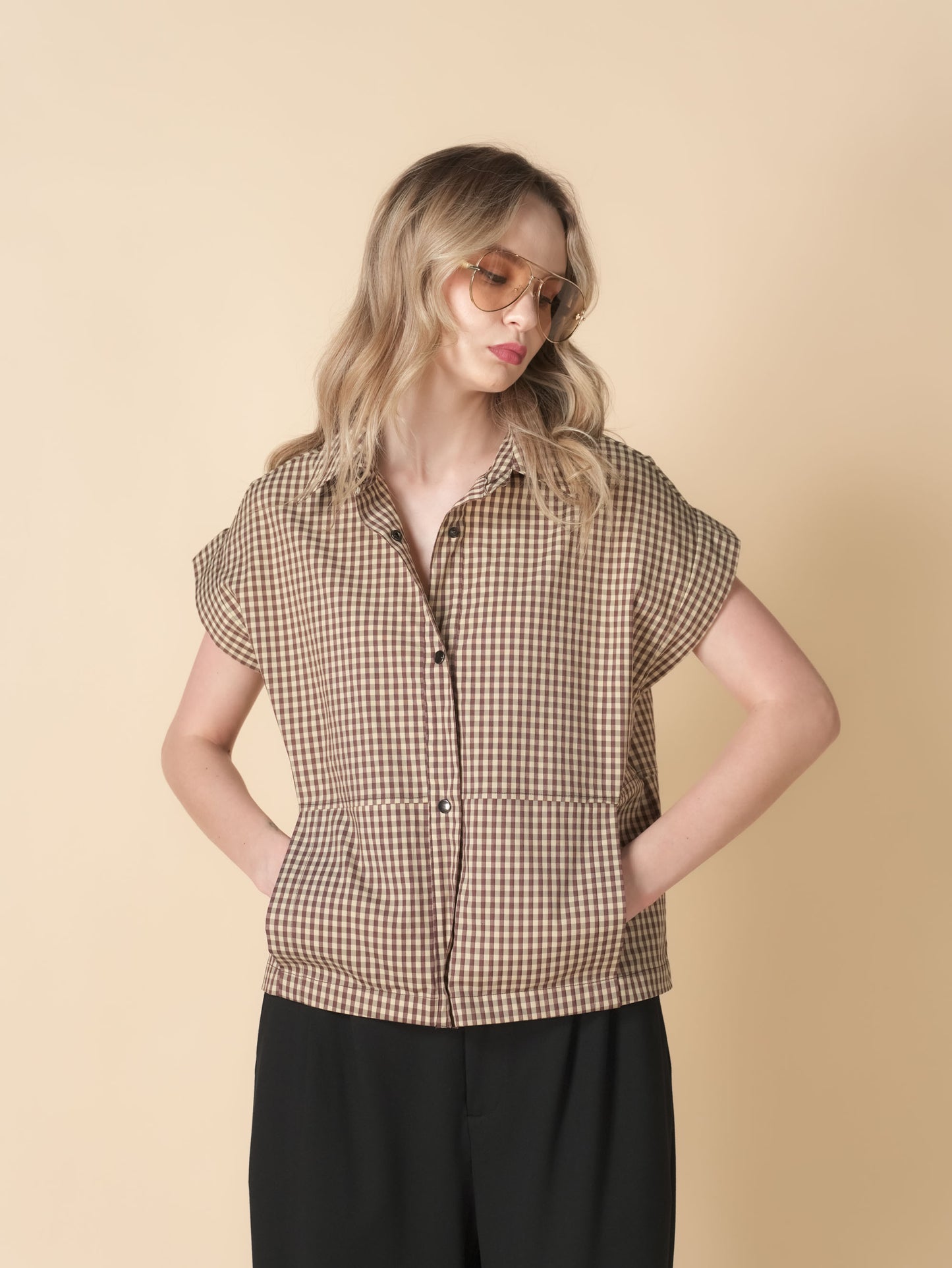 Vixen Checkered Vest