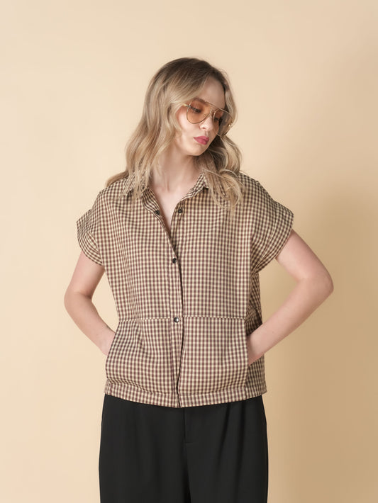 Vixen Checkered Vest