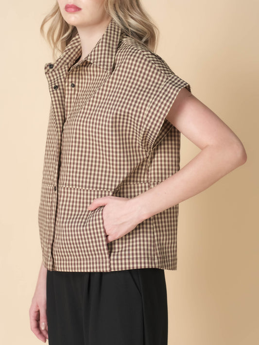 Vixen Checkered Vest