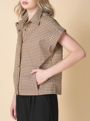 Vixen Checkered Vest
