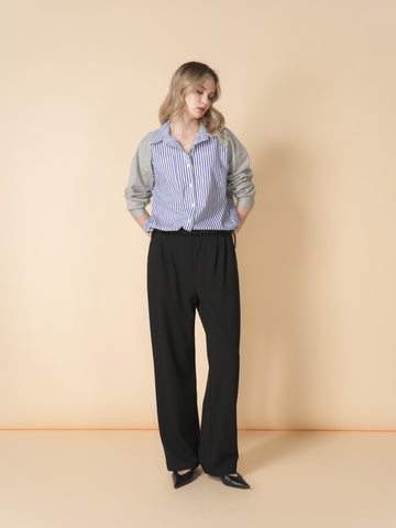 Maricris Striped Combi Top