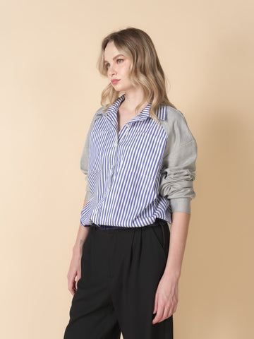 Maricris Striped Combi Top