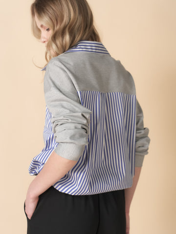 Maricris Striped Combi Top