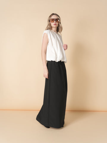 Gloria Back Button Balloon Top