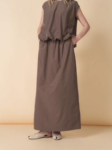 Tonya Maxi Skirt With Back Slit