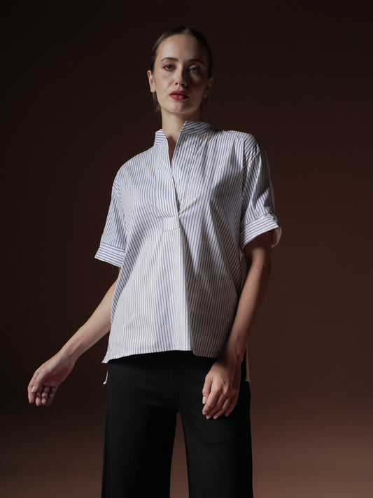 Adora Striped Combi Top