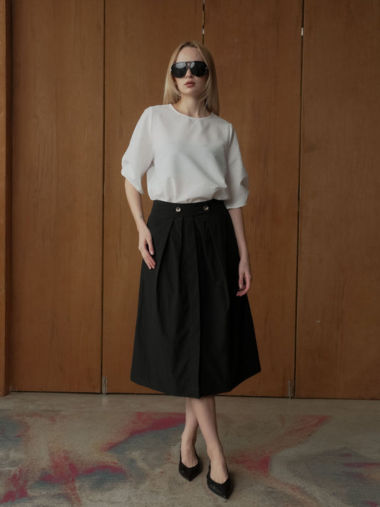 Luca Pleated Skirt
