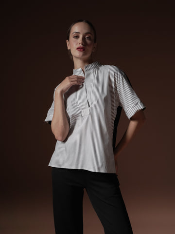 Adora Striped Combi Top