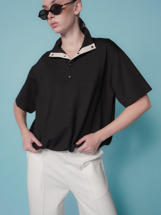 Sanya Snap Closure Top