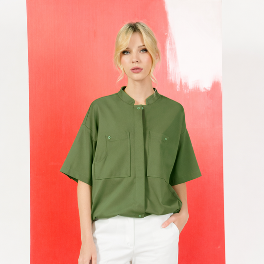 Ellie Snap Button Top