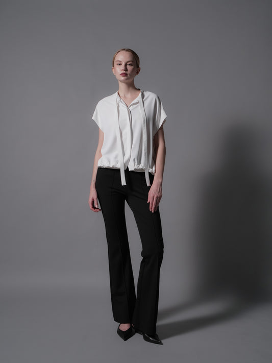 Miriam Tie Ribbon Blouse