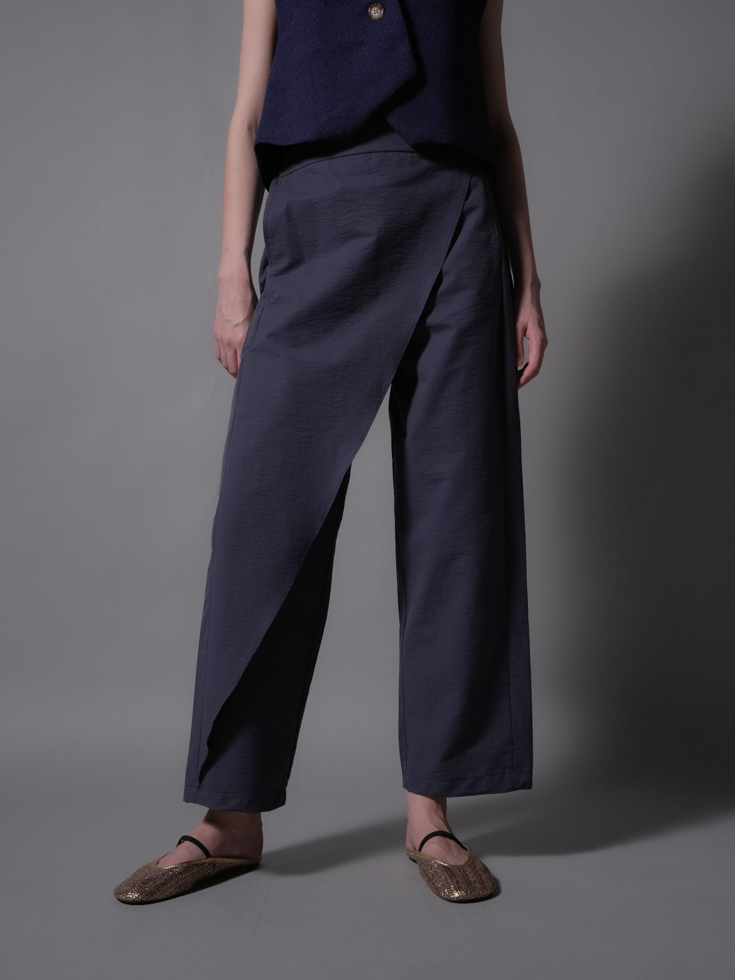 Carson Overlap Panel Pants