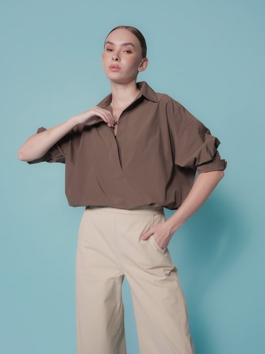 Rima Open Placket Polo