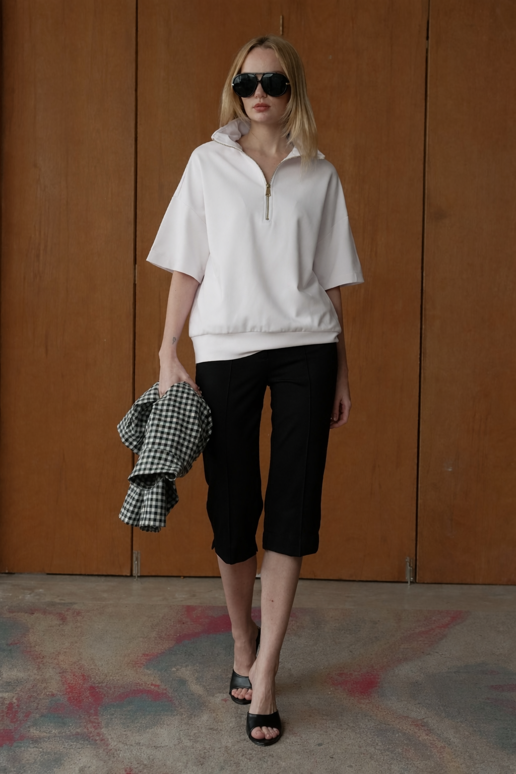 Charo Half Zip Top