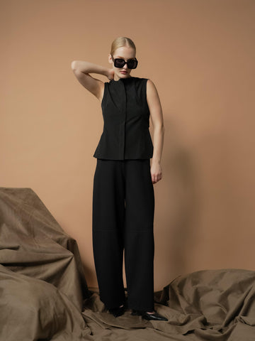 Ariana Open Back Sleeveless Top