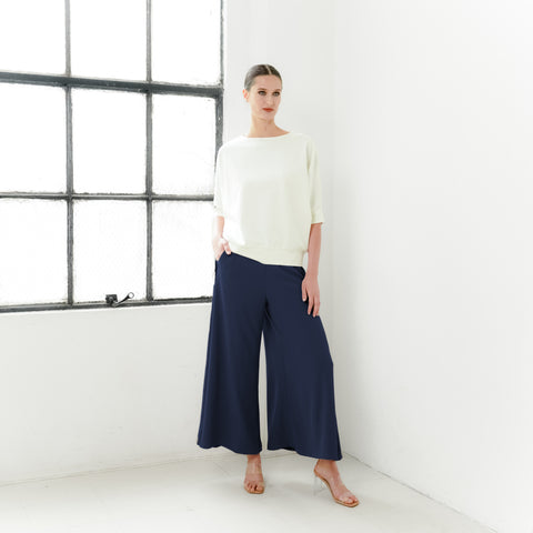 Louie Wide Crepe Pants