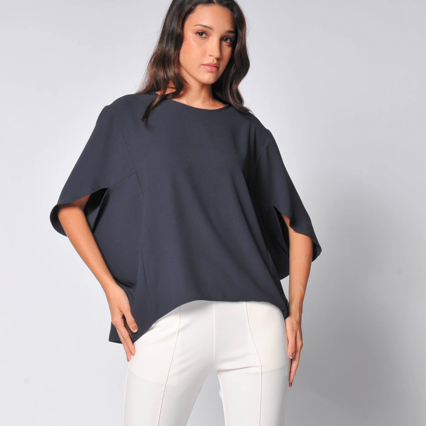 Alden Crepe Top