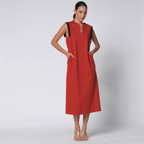 Zelia Sleeveless Shift Dress