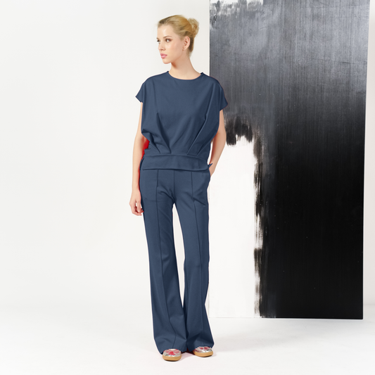 Mel Gathered Hem Top