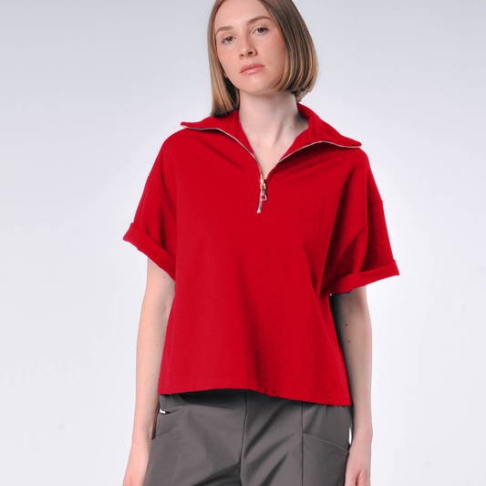 RJ Half-Zip Top