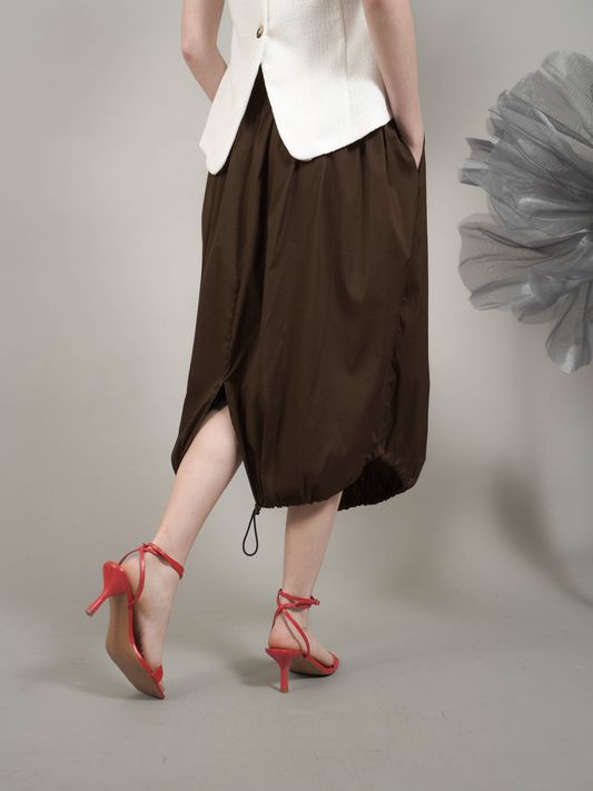 RM Balloon Skirt with Back Slit