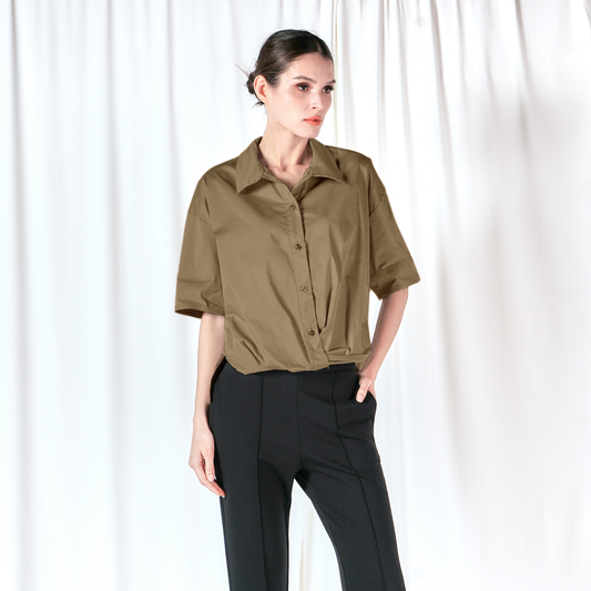 Ashly Front Twist Polo