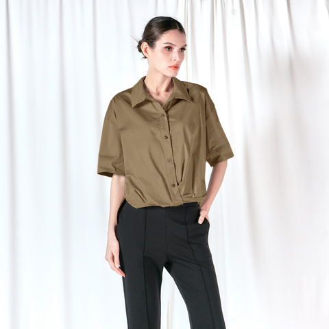 Ashly Front Twist Polo