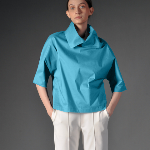 Beth High-Neck Top