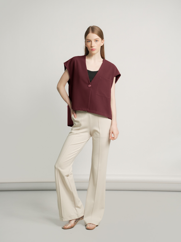 Betsy Crepe Vest Top