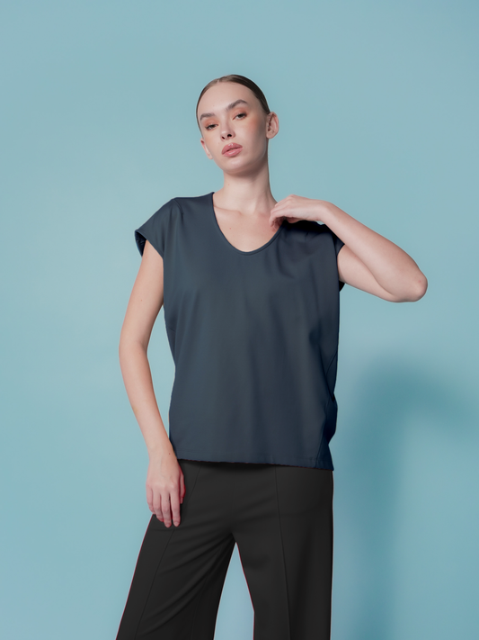 Billy Sleeveless Loose Top