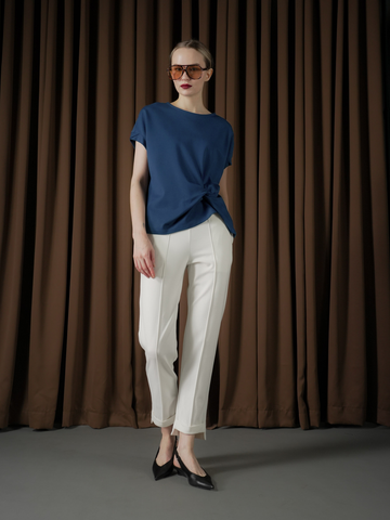 Canola Twist Detail Top