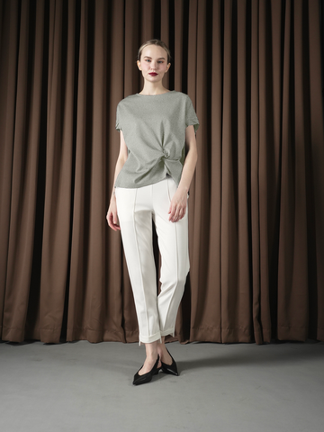 Canola Twist Detail Top