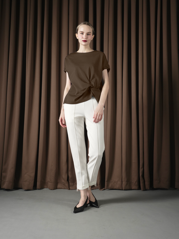 Canola Twist Detail Top