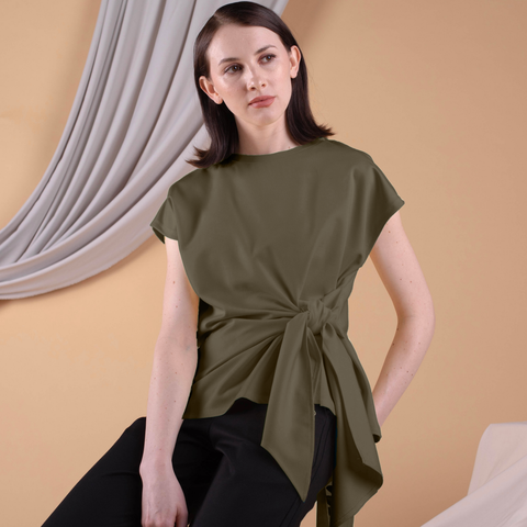 Carmen tie side top