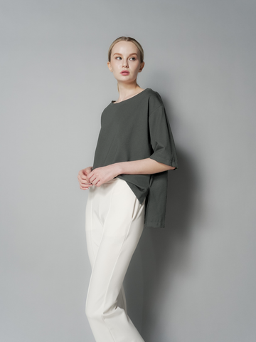 Catricia Boat Neck Basic Top
