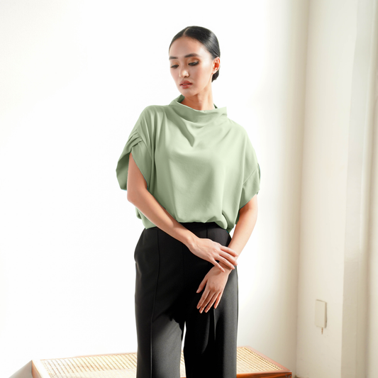 CC Mock Neck Top