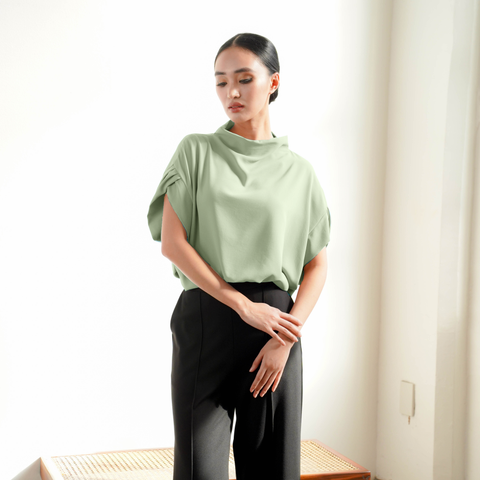 CC Mock Neck Top