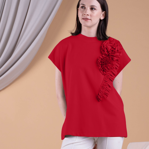 Charice Ruffle Top