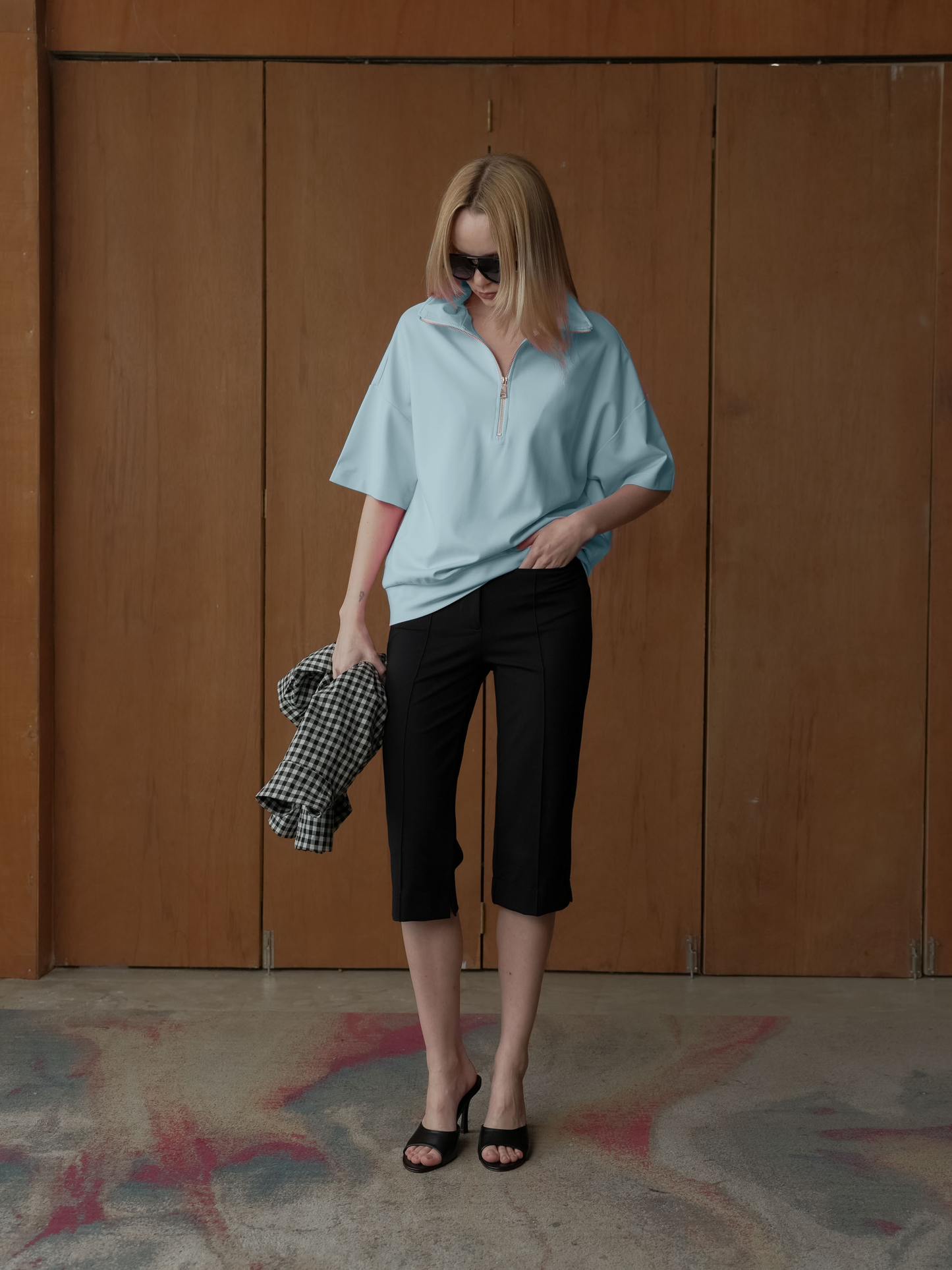 Charo Half Zip Top