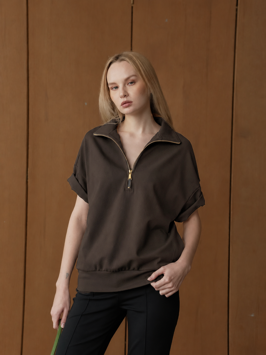Charo Half Zip Top