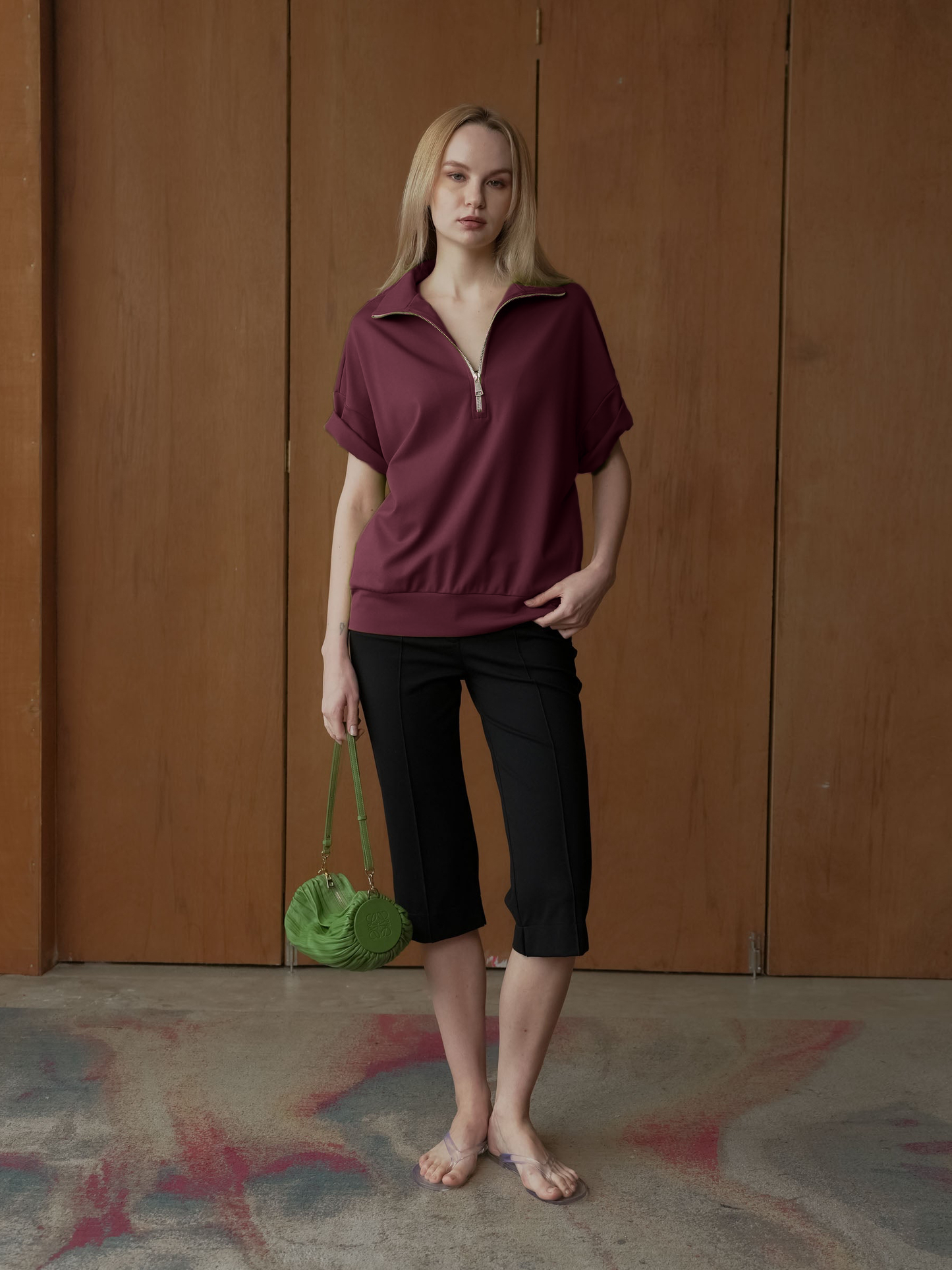 Charo Half Zip Top