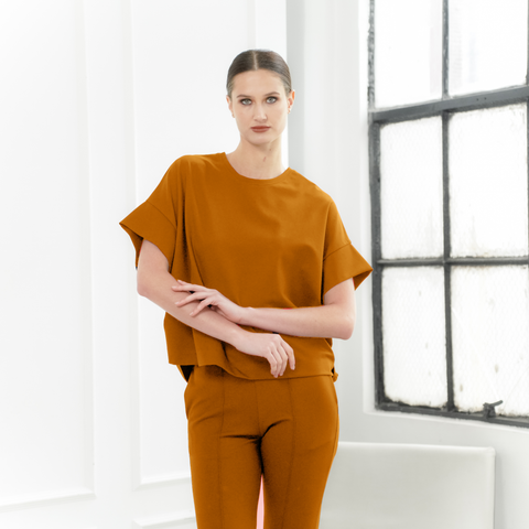 Chiqi Top with Button Detail