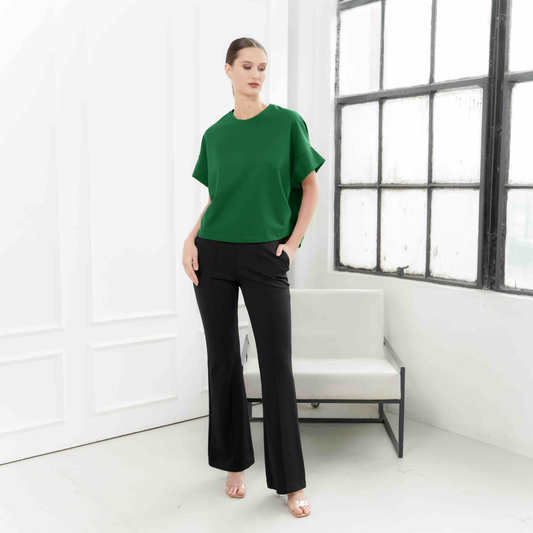 Chiqi Top with Button Detail