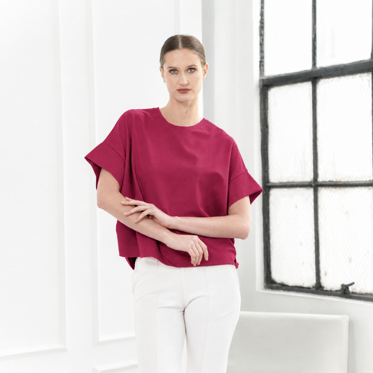 Chiqi Top with Button Detail