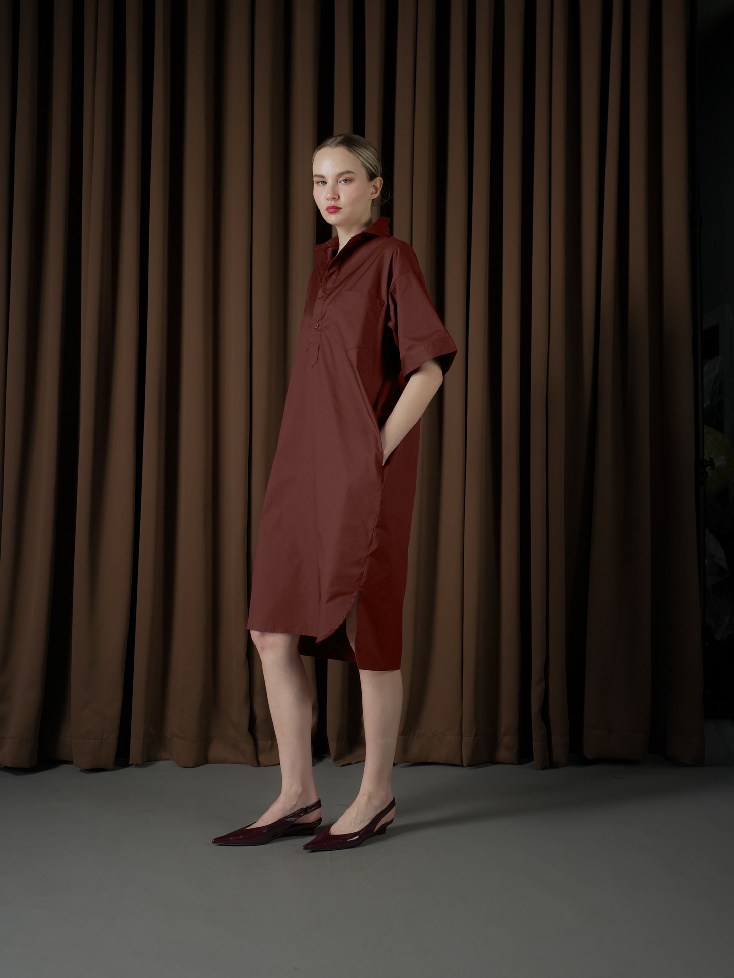 Claudine Polo Maxi Dress