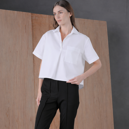 Cody Boxy Striped Polo