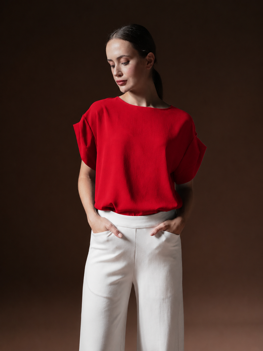 Danna Two-way Sleeve Blouse