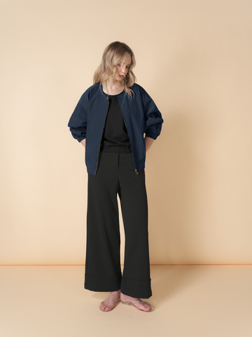 Devon Zipped Jacket Top