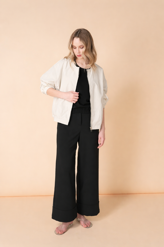 Devon Zipped Jacket Top